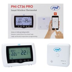   PNI Intelligens WiFi-s termosztát beltéri vezérlővel (PNI-CT36PRO)