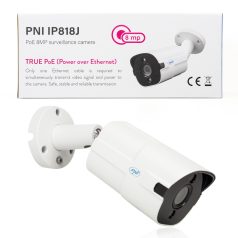    PNI 8.0Mp-es, 4K POE IP kamera, LED fény + Infra (PNI-IP818J)